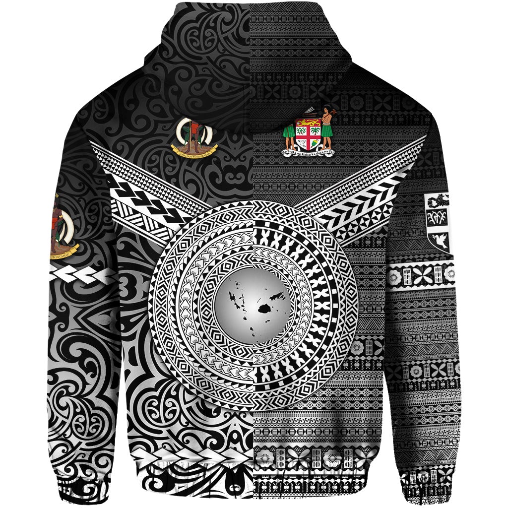 Vanuatu Fiji Hoodie Together Black LT8