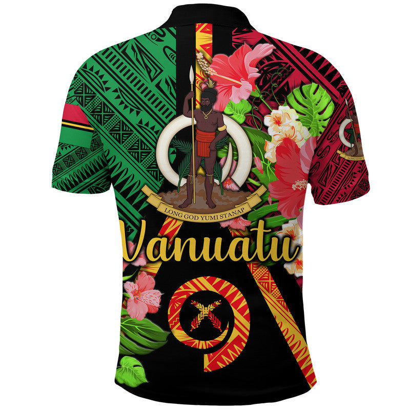 Vanuatu Polo Shirt Independence Be Proud Vanuatu Flag LT8