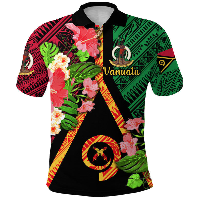Vanuatu Polo Shirt Independence Be Proud Vanuatu Flag LT8