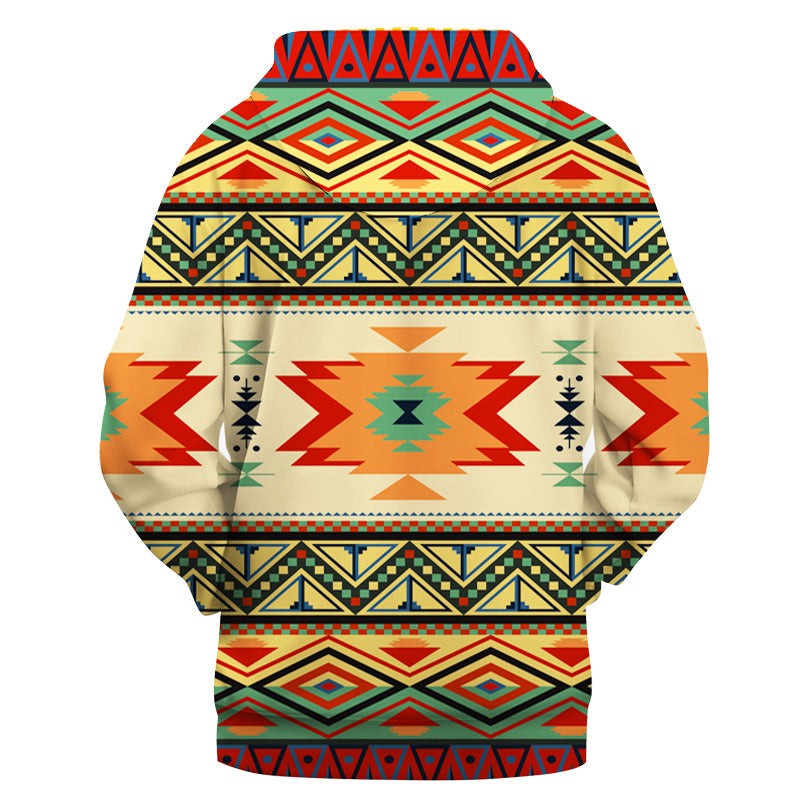 Tribes Design Native American 3D Hoodie LT10