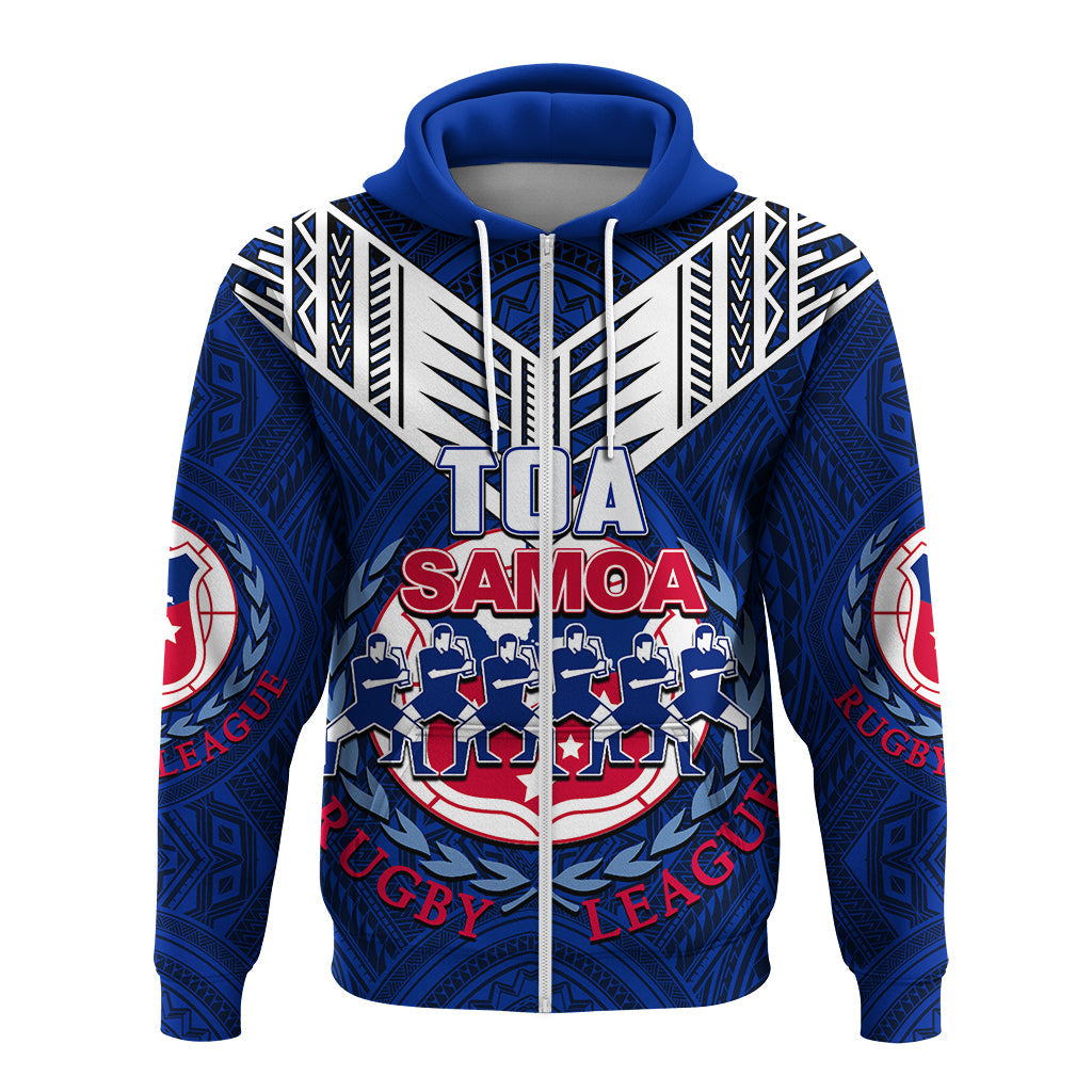 Toa Samoa Rugby Hoodie Siva Tau Jersey LT6