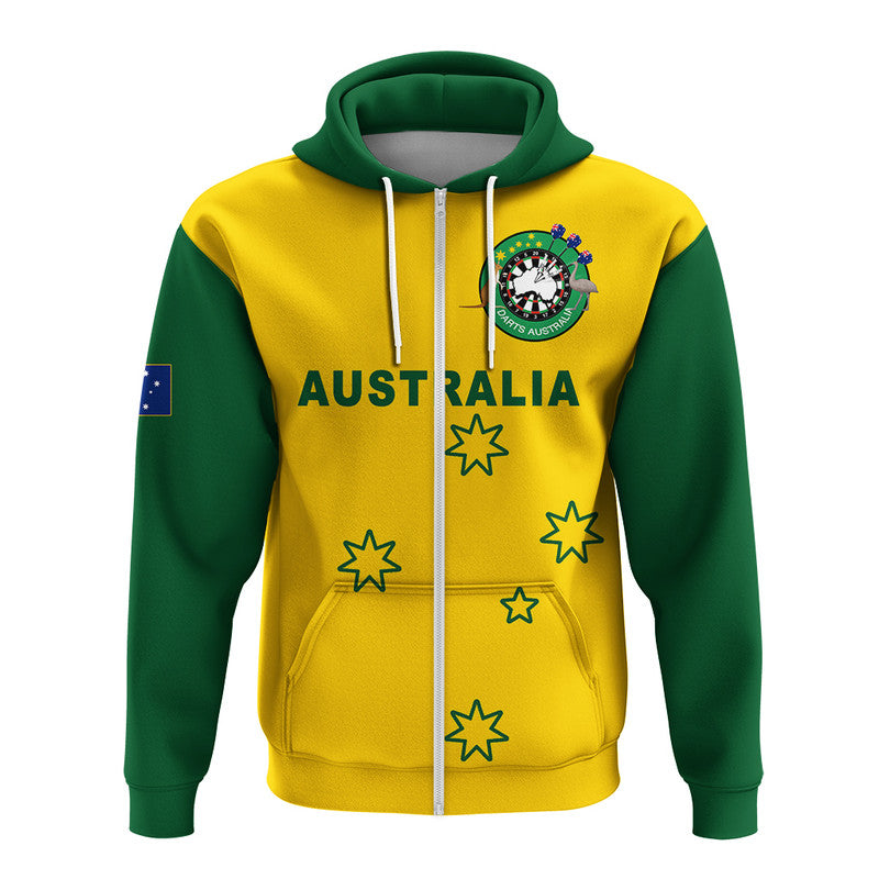 (Custom Personalised) Australia Darts Hoodie Simple Style LT6