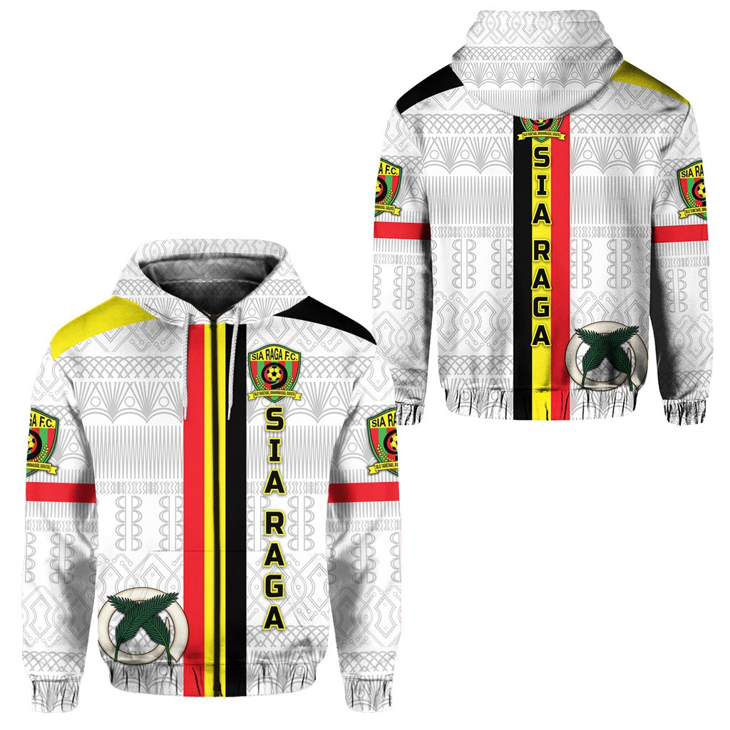 Vanuatu Sia Raga Football Club Zip Hoodie Simple Style LT8
